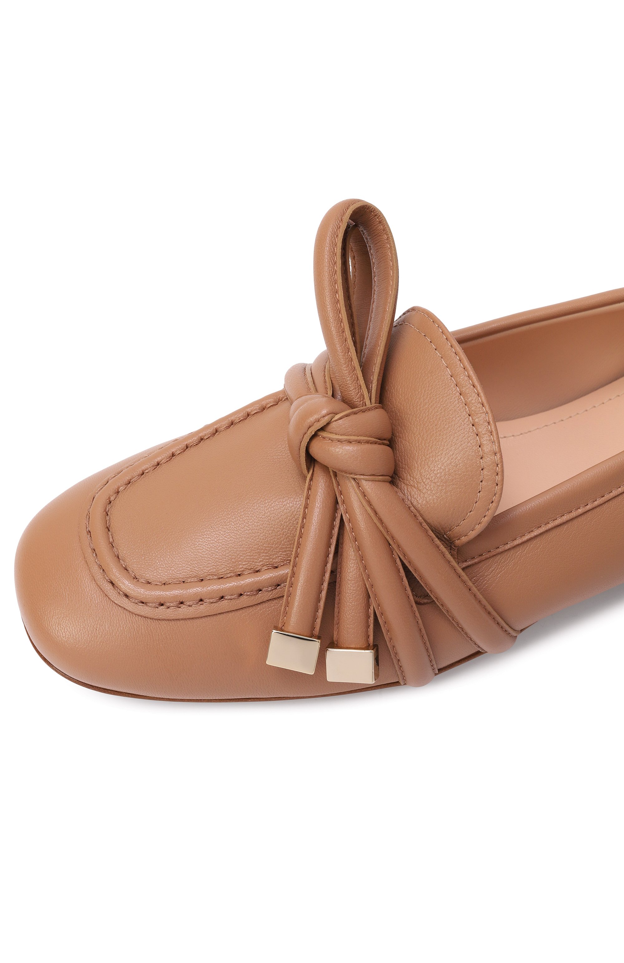 Кожаные лоферы ribbon AGL, арт. D834088PC/S0FTY, фото 7