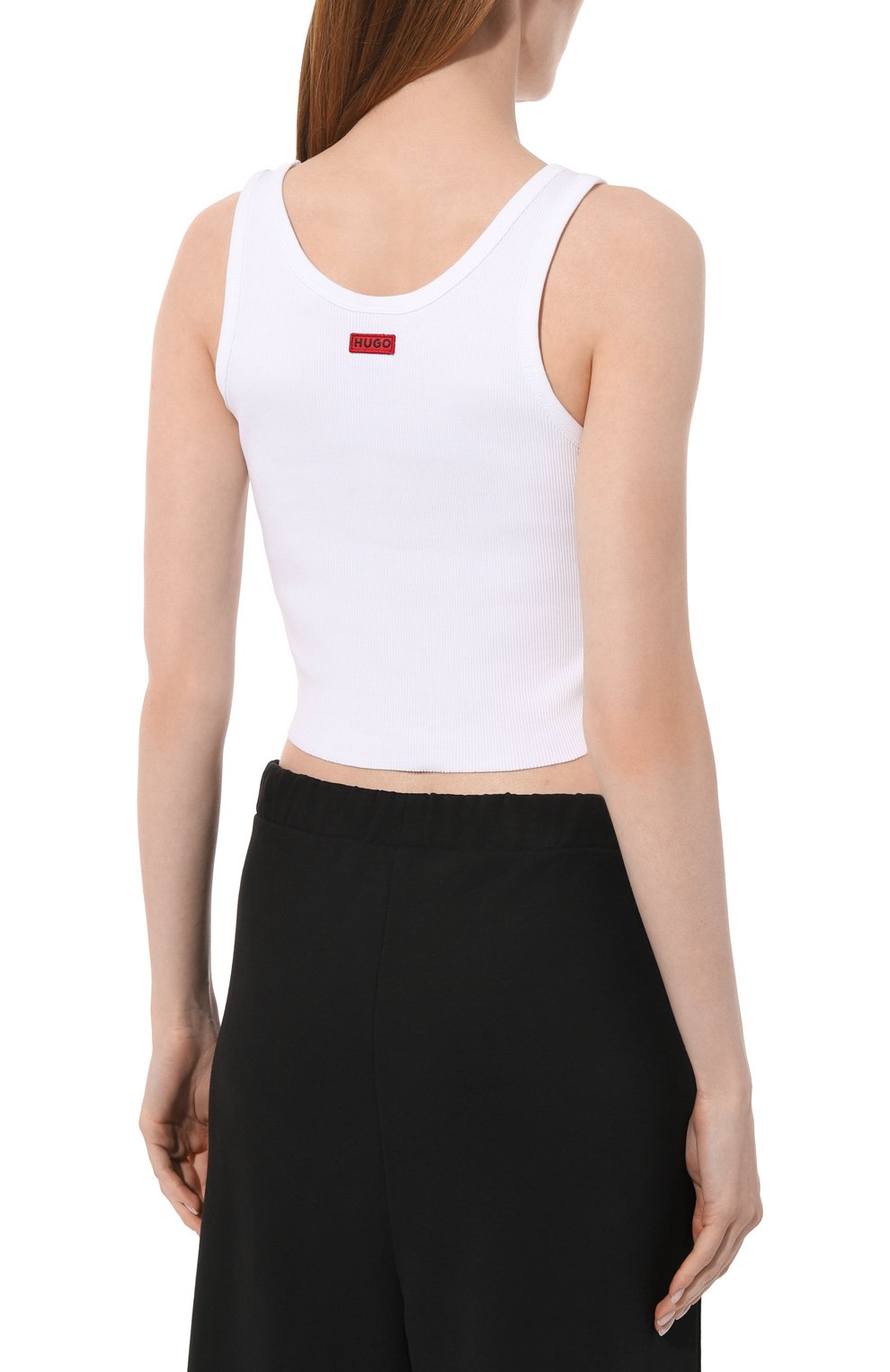 Хлопковая майка HUGO, арт. 50495105, фото 4