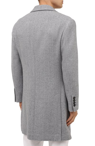 Пальто из шерсти и кашемира BRUNELLO CUCINELLI, арт. MQ4499039, фото 4