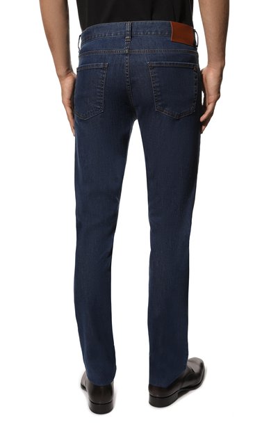 Джинсы CANALI синего цвета по цене 45200 руб., арт. 91719/PD00018, фото 4 Джинсы CANALI, арт. 91719/PD00018, фото 4