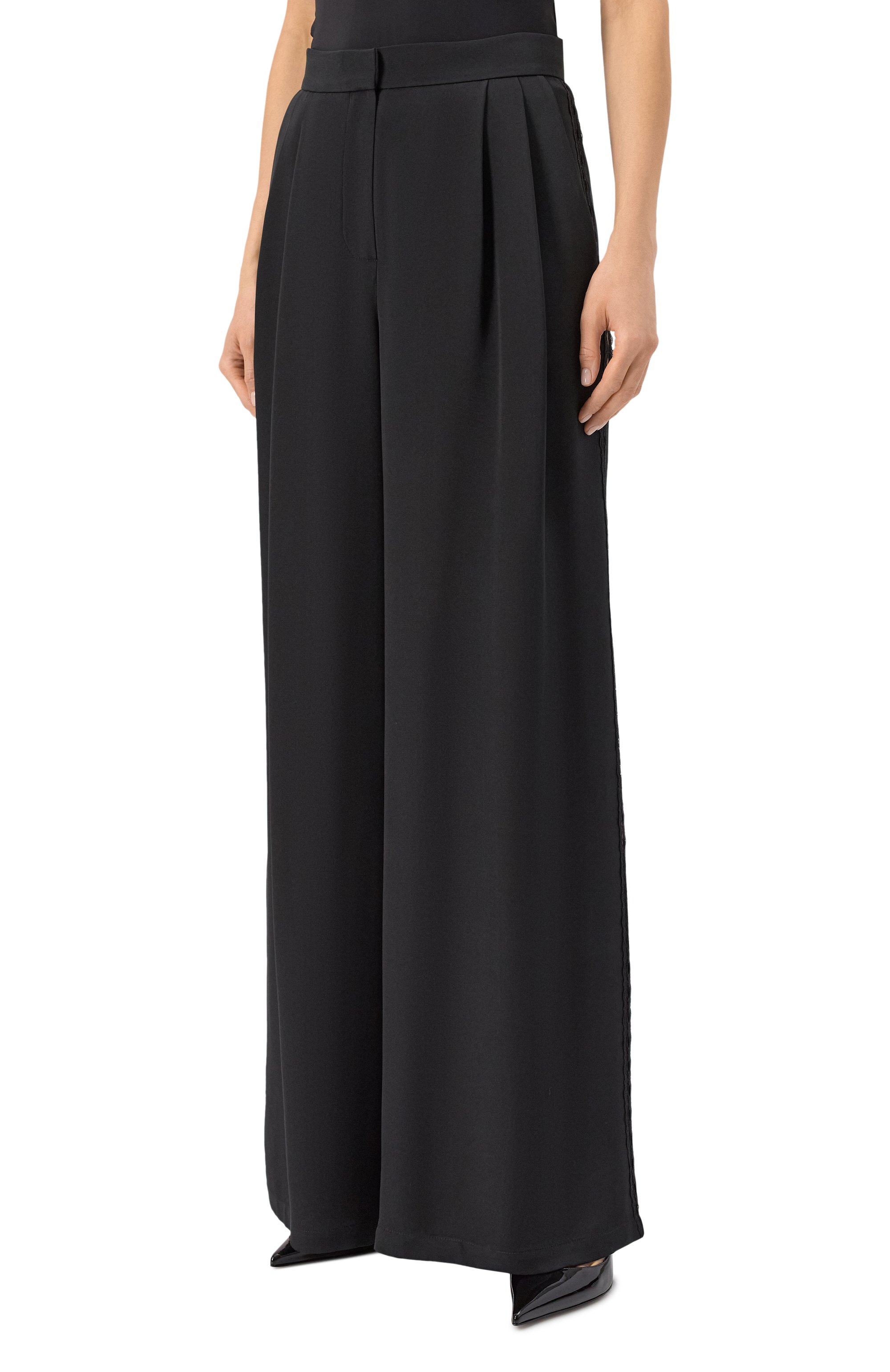 Шелковые брюки AKHMADULLINA, арт. 1125.3B720/S713, фото 3