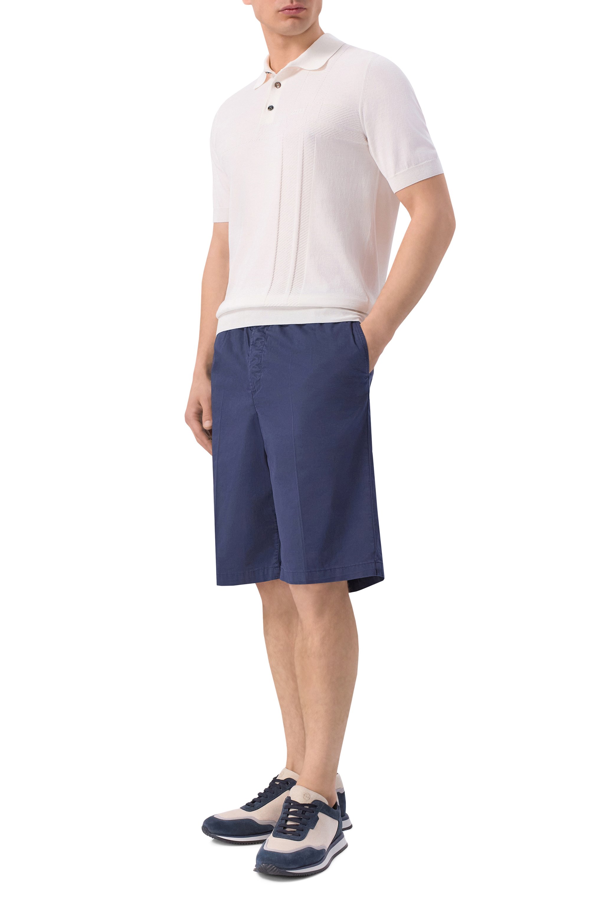 Хлопковые шорты KITON, арт. UPR004LK0600H, фото 2