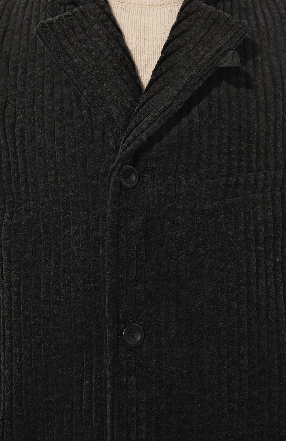 Вельветовое пальто HANNES ROETHER темно-серого цвета по цене 67300 руб., арт. TEF33L0N.7051/110925, фото 5 Вельветовое пальто HANNES ROETHER, арт. TEF33L0N.7051/110925, фото 5