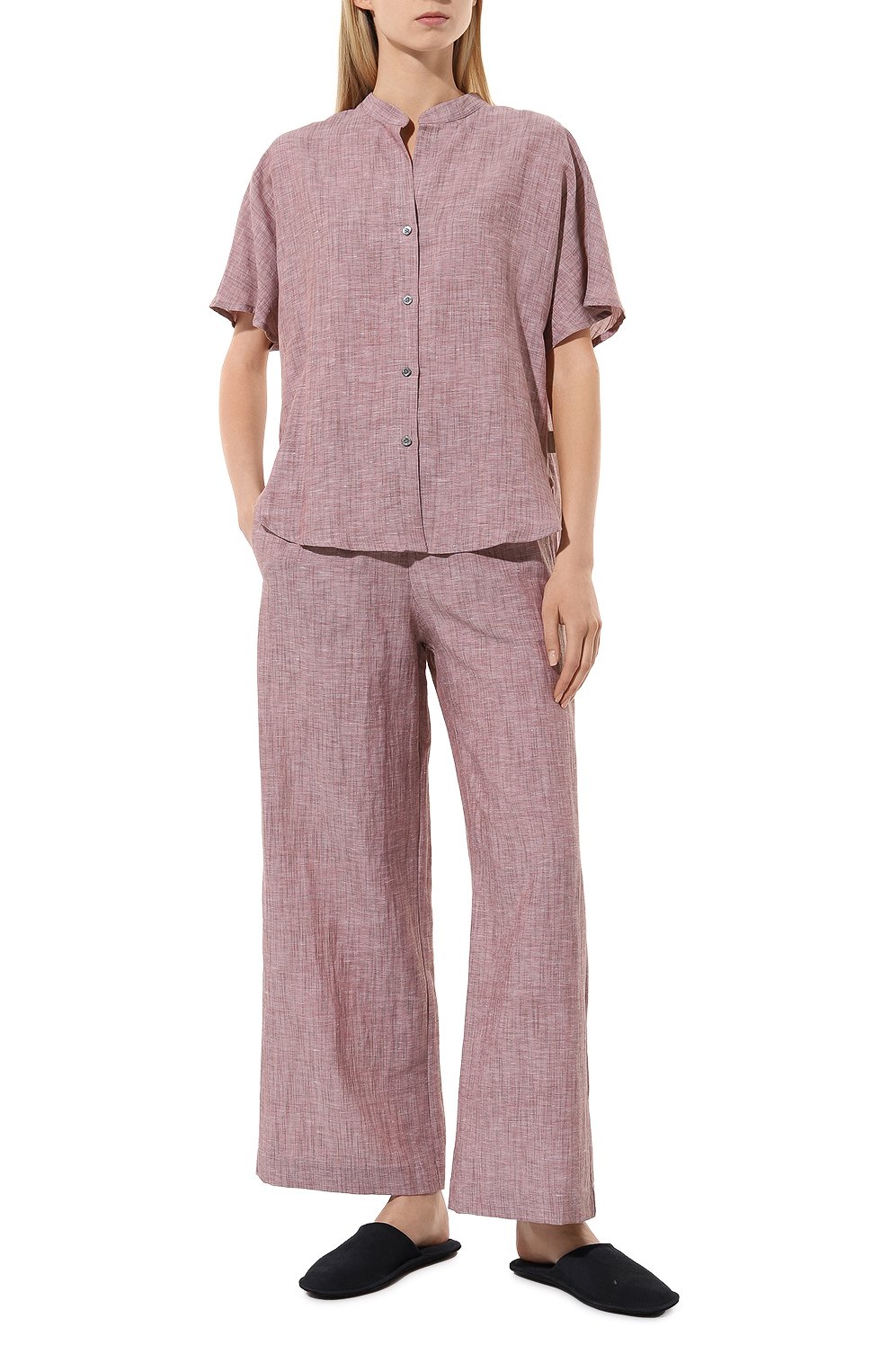 Брюки изо льна и хлопка ZIMMERLI, арт. 4697-17003, фото 2