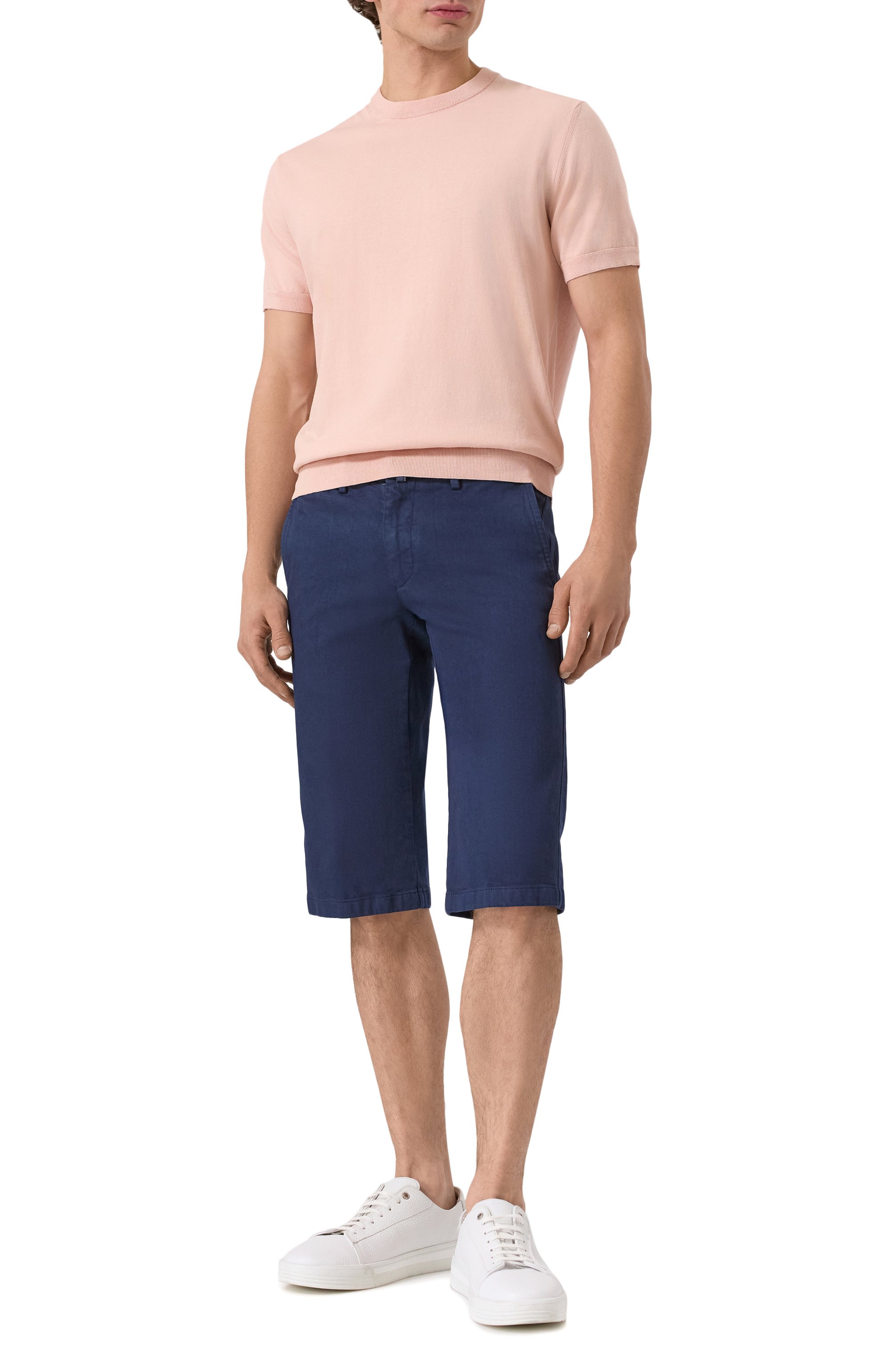 Хлопковые шорты KITON, арт. UFBLACK0602F19, фото 2