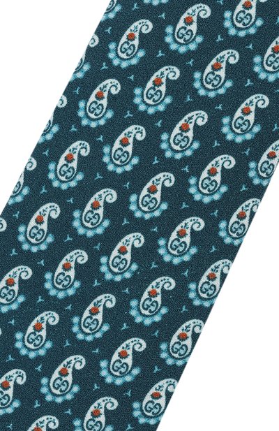 Галстук из вискозы GUCCI, арт. 633994 4B301, фото 4