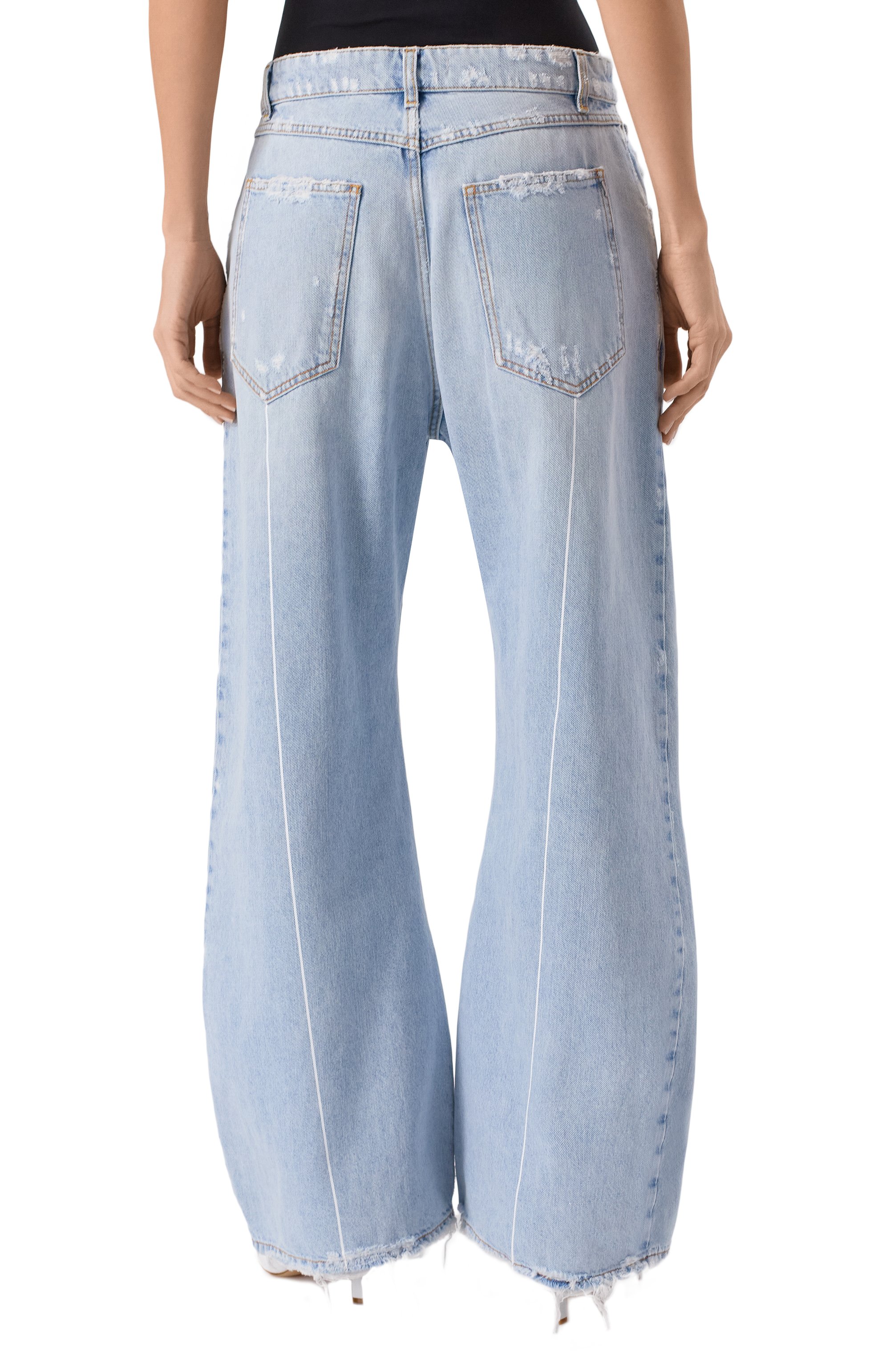 Джинсы SSHEENA, арт. 25SSJADE/DS25002/BLEACH, фото 4