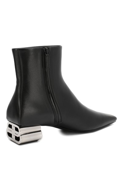 Кожаные ботильоны typo BALENCIAGA, арт. 590984/WA8F3, фото 4