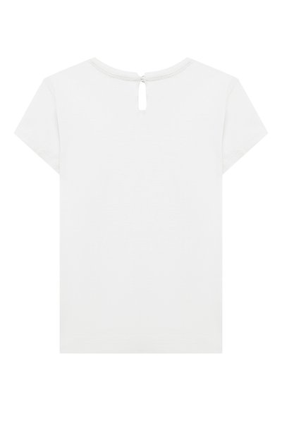 Хлопковая футболка MONNALISA, арт. 317620PL, фото 2