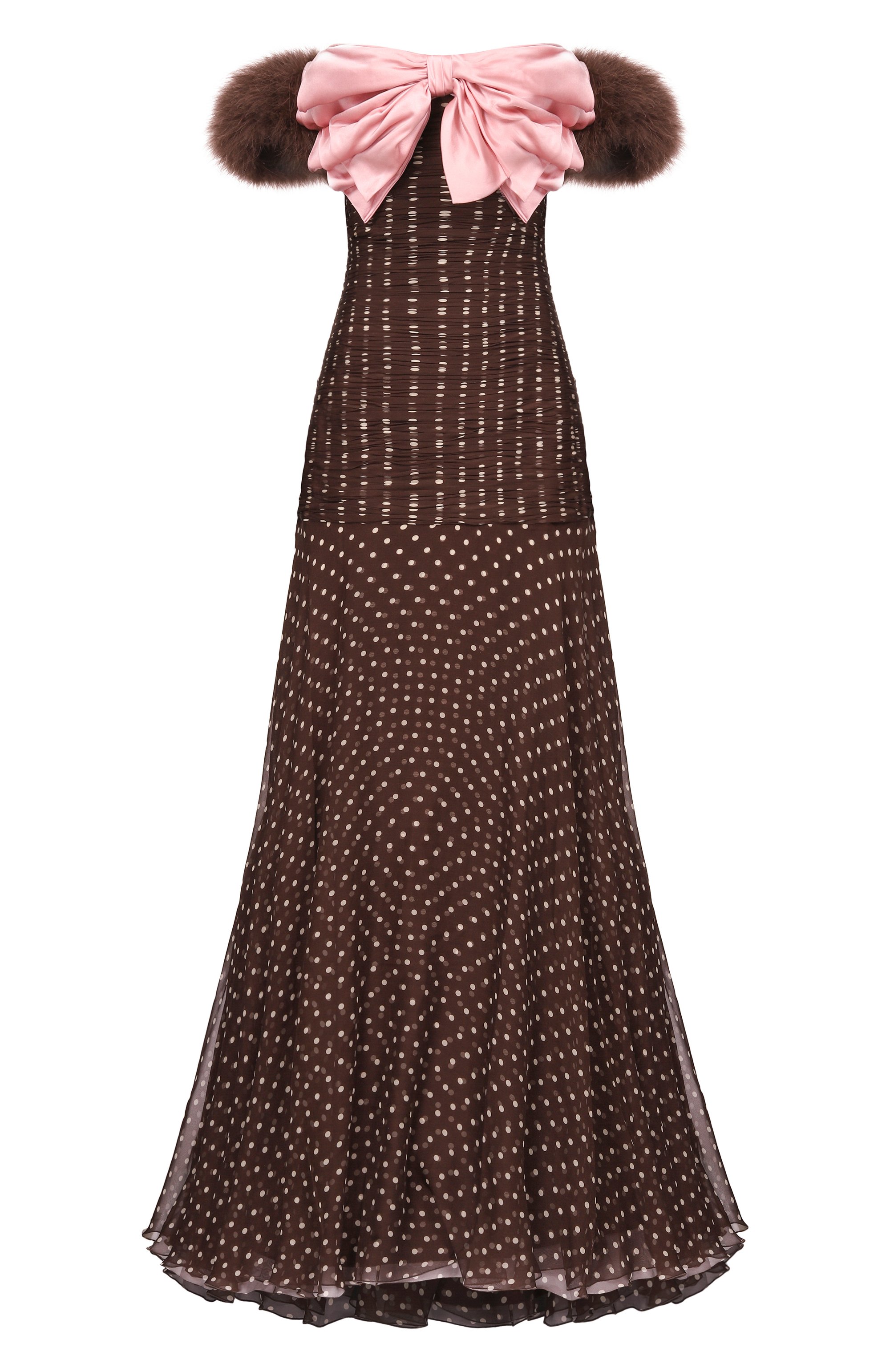 Шелковое платье VALENTINO, арт. 8B3VDMY1/A25, фото 1