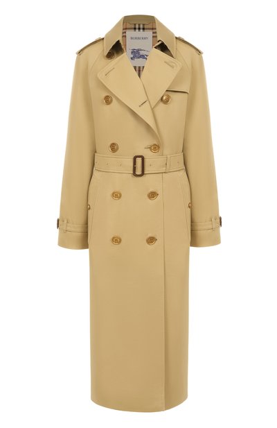 Женский хлопковый тренч BURBERRY, арт. 8111152
