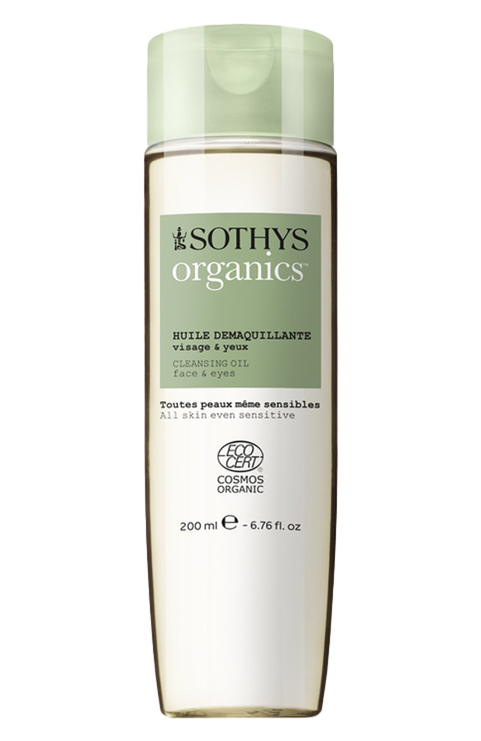 Масло для демакияжа глаз и лица detox cleansing oil for face and eyes (200ml) SOTHYS, арт. 190100, фото 1