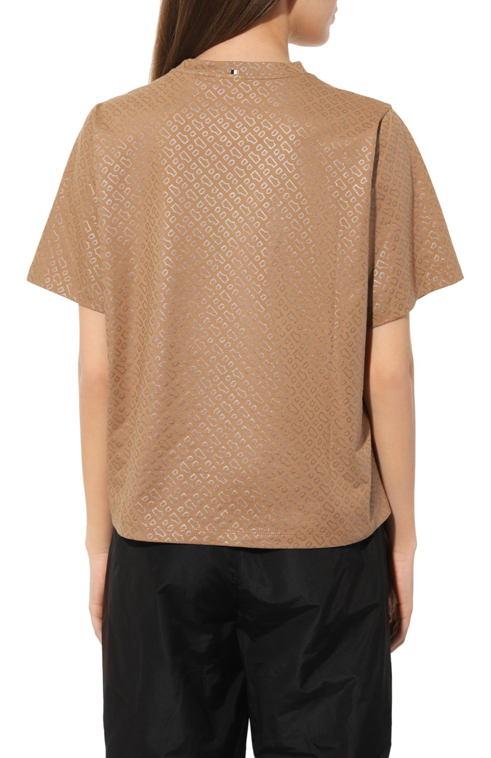 Хлопковая футболка BOSS, арт. 50494353, фото 4