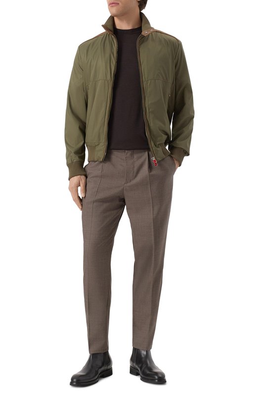 Бомбер Kiton UW2141V0834F04 Хаки  UW2141V0834F04 Фото 2