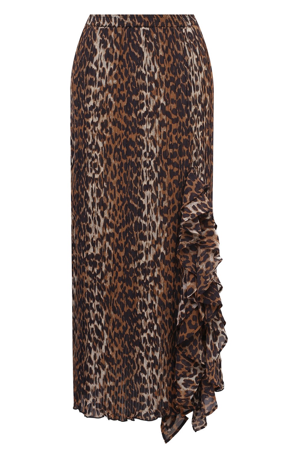 Юбка GANNI леопардового цвета по цене 23950 руб., арт. F8696, фото 1 Юбка GANNI, арт. F8696, фото 1