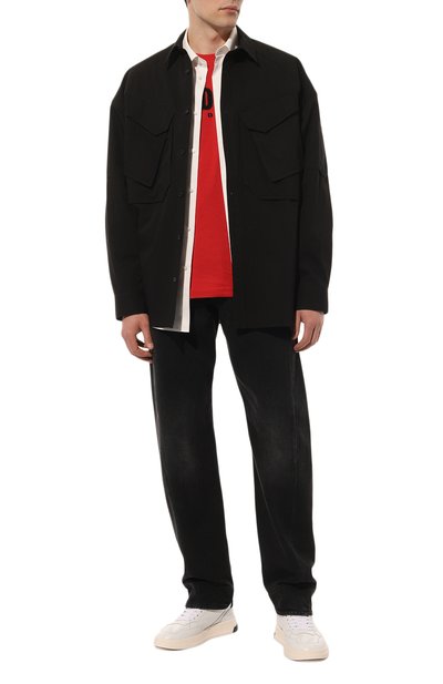 Хлопковая футболка DIESEL, арт. A03766/0GRAI, фото 2