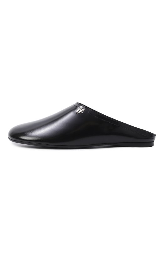 Кожаные сабо Emporio Armani EW004060/AF21961 Чёрный  EW004060/AF21961 Фото 4