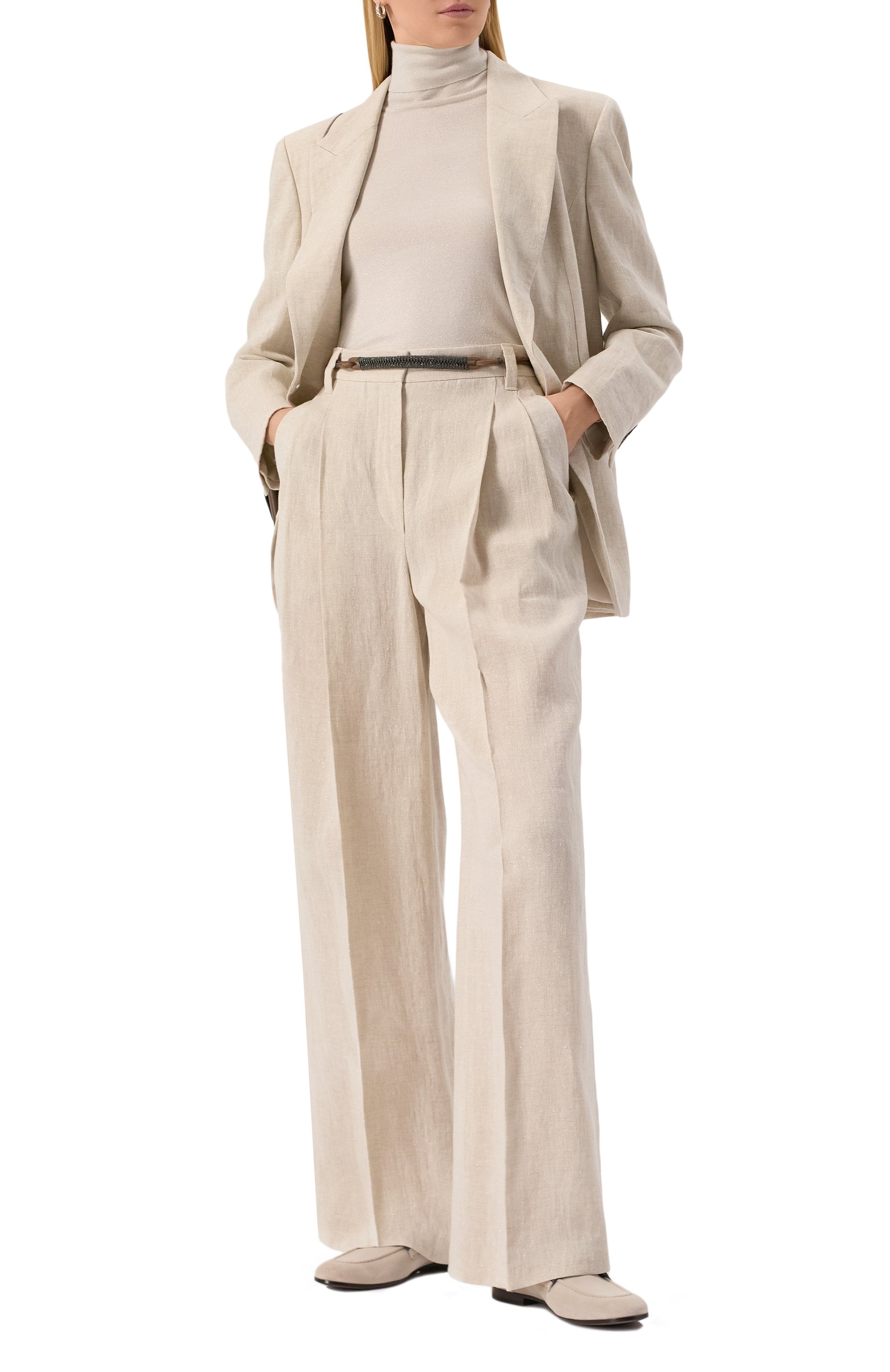 Водолазка из кашемира и шелка BRUNELLO CUCINELLI, арт. M41800063, фото 2