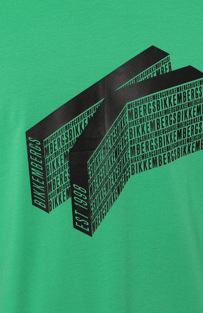 Хлопковая футболка DIRK BIKKEMBERGS, арт. PBMT0248, фото 5