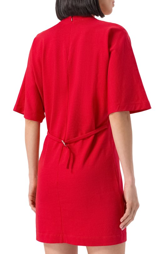Хлопковое платье Pinko 105220/A2M2 Красный  105220/A2M2 Фото 4