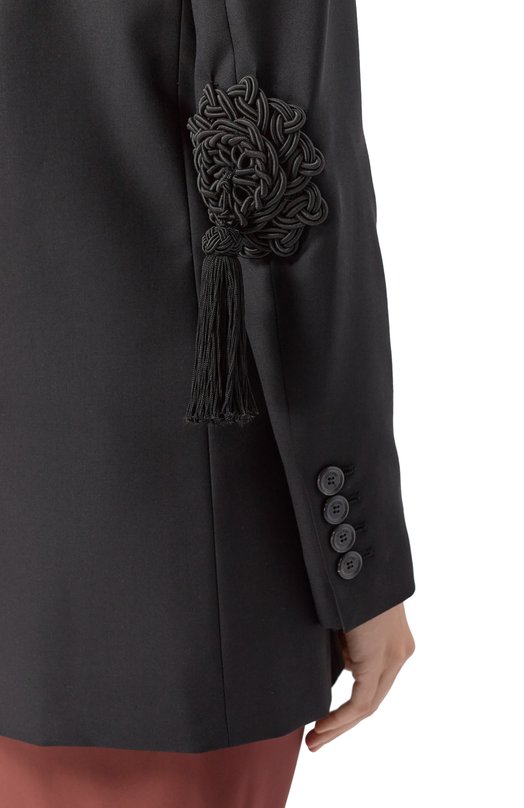 Шерстяной жакет Moschino A0501/5538 Чёрный  A0501/5538 Фото 5