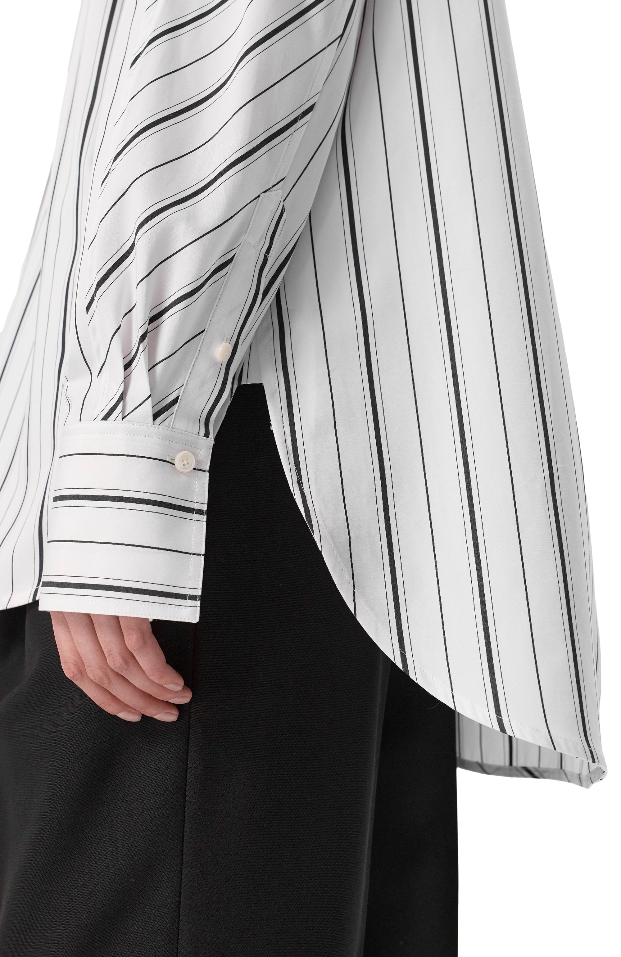 Хлопковая рубашка TOTEME, арт. 251-WRT2522-FB0338, фото 5