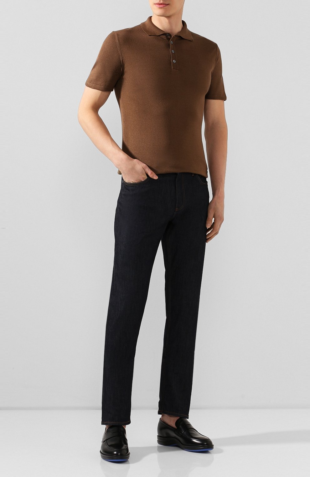 Шелковое поло DANIELE FIESOLI, арт. DF 0416/A, фото 2