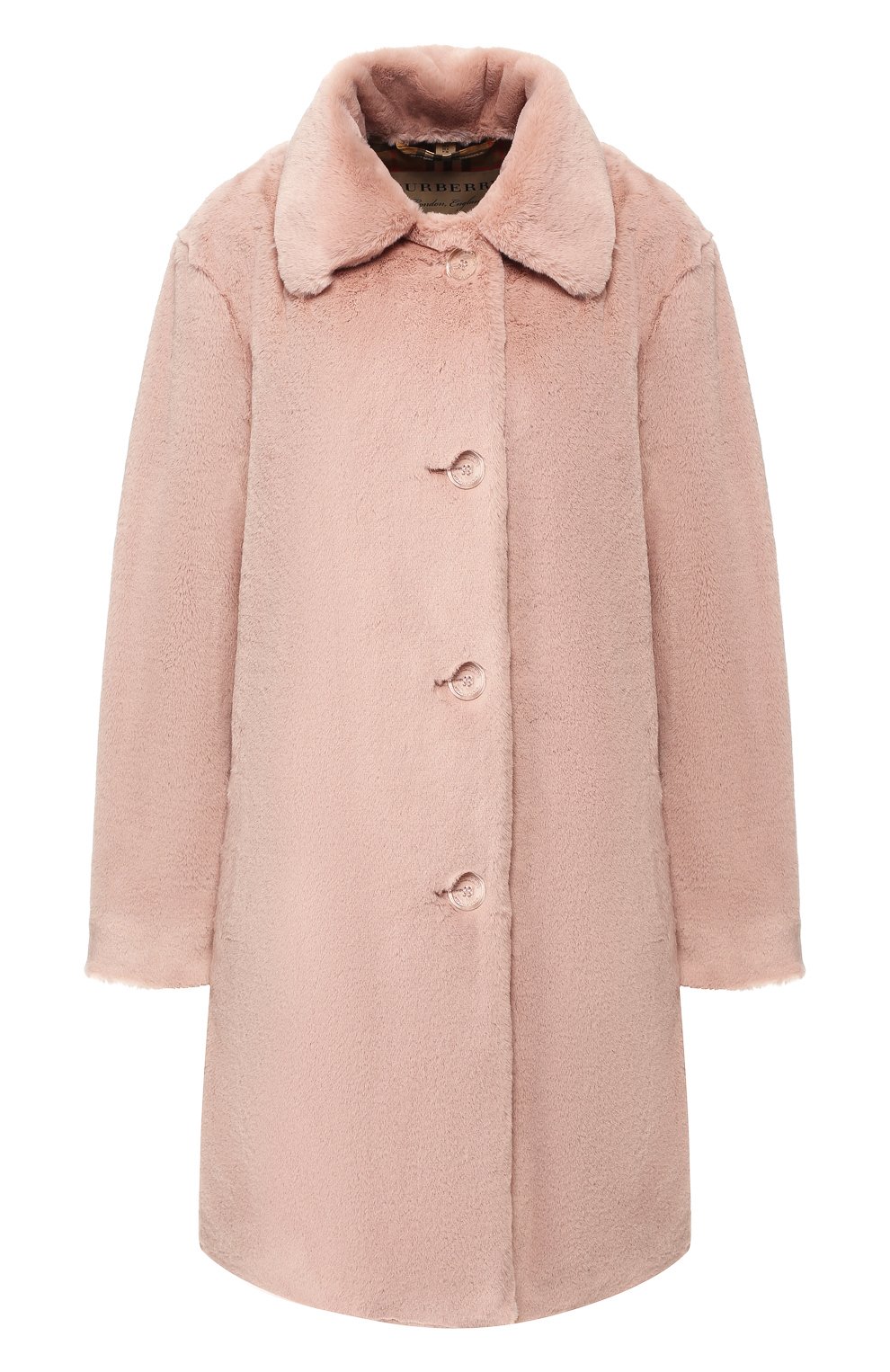 Пальто из эк омеха BURBERRY, арт. 8008213, фото 1