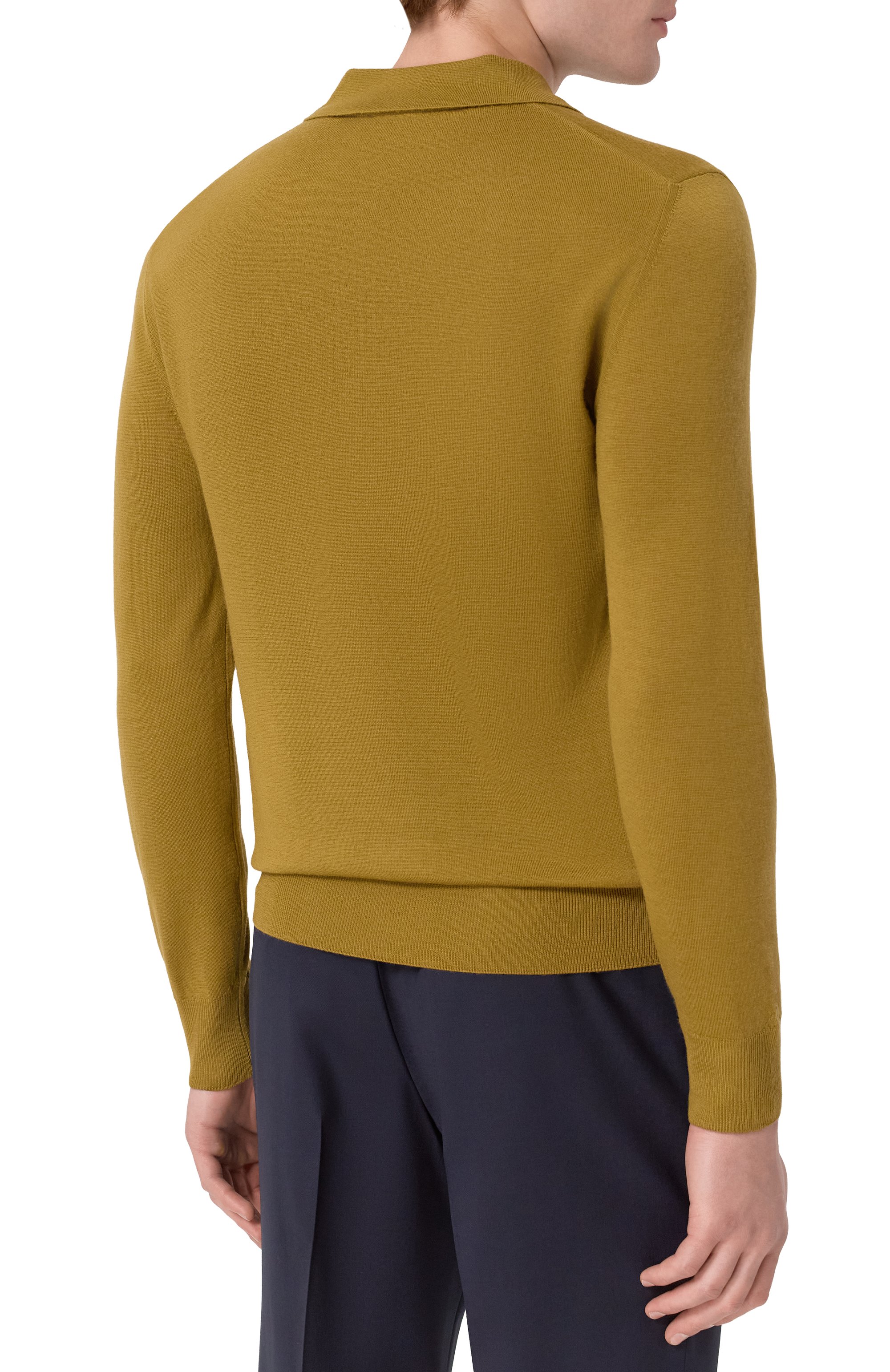 Шерстяное поло CANALI, арт. C0017/MK01149, фото 4