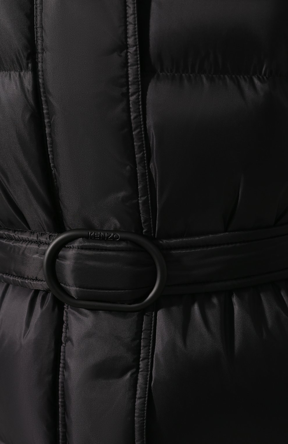 Пуховик с поясом KENZO, арт. F9620U046565, фото 5