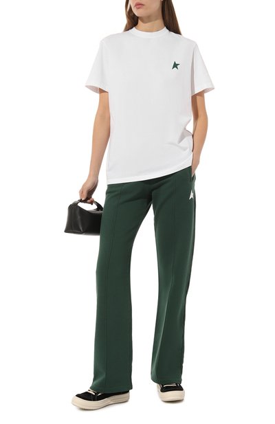 Хлопковая футболка GOLDEN GOOSE DELUXE BRAND, арт. GWP01220/P00086511257, фото 2