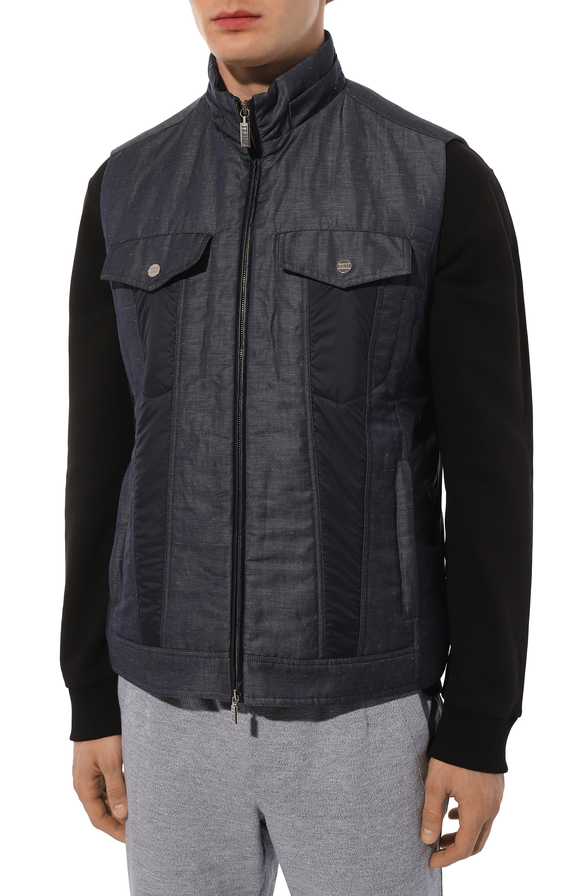 Комбинированный жилет ZILLI, арт. 0DVR02M2014VLADNI_SET, фото 6