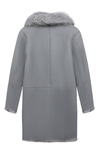 Шуба из овчины VLASTA MOUNTAIN серого цвета по цене 86800 руб., арт. SIM0NETTA-K, фото 5 Шуба из овчины VLASTA MOUNTAIN, арт. SIM0NETTA-K, фото 5