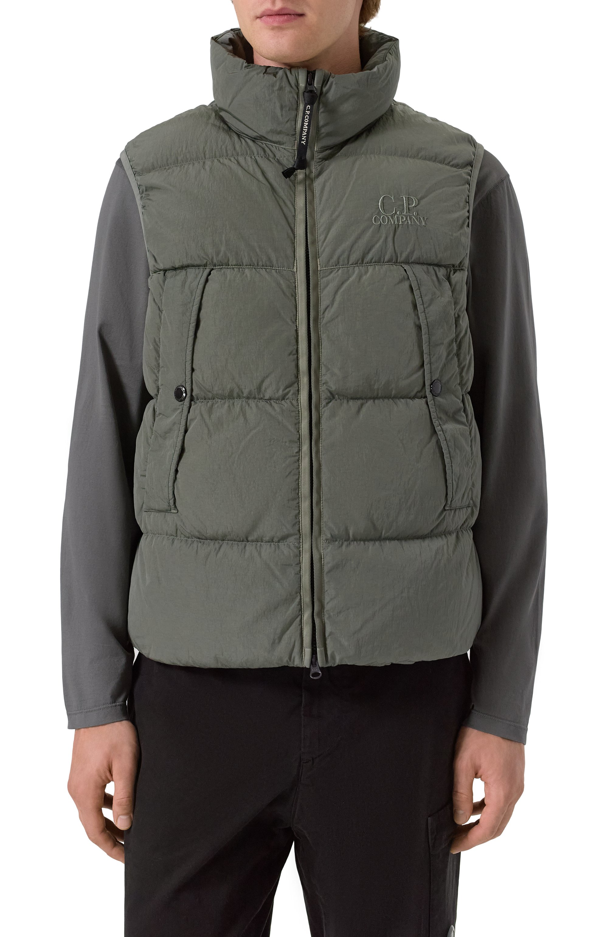 Пуховый жилет C.P. COMPANY, арт. 19CMVE149A005904G, фото 3
