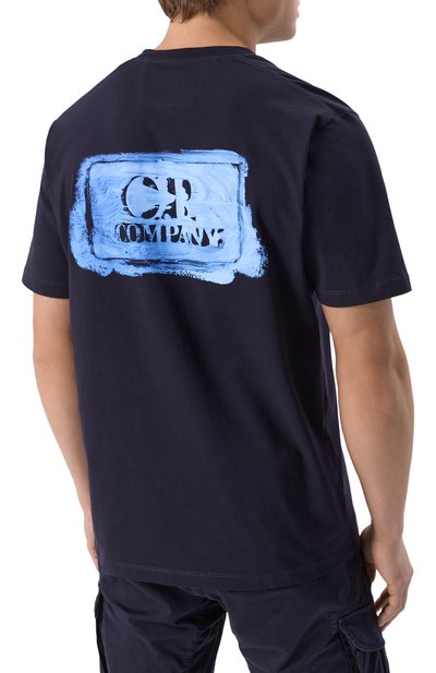 Хлопковая футболка C.P. COMPANY, арт. 18CMTS143A006586W, фото 4