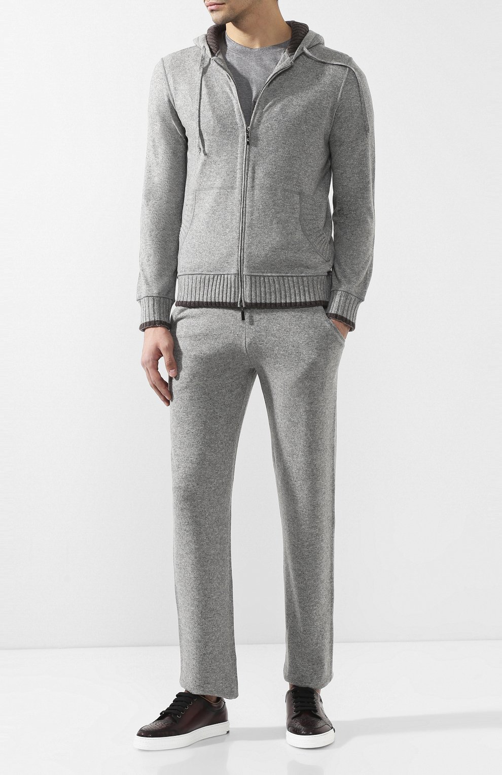 Спортивный костюм из кашемира ANDREA CAMPAGNA, арт. J0GGING SUIT/W, фото 1