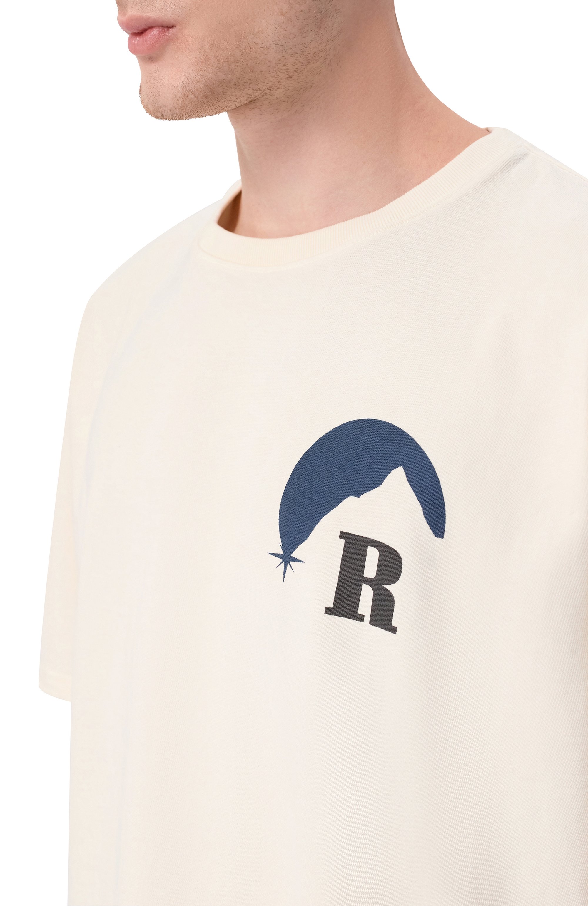 Хлопковая футболка RHUDE, арт. RHPF25TT02012, фото 5