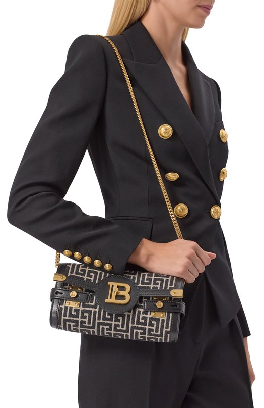Клатч B-Buzz Pouch 23 Balmain FN1LE596/TJGH Чёрный  FN1LE596/TJGH Фото 2