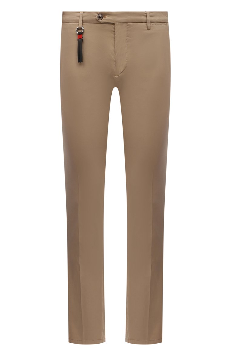 Брюки из хлопка и шелка MARCO PESCAROLO, арт. SLIM80/ZIP/4500, фото 1