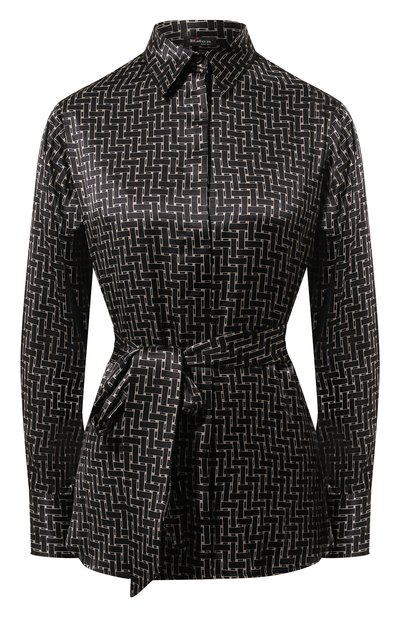 Женская шелковая блузка KITON, арт. D48407K0561E05