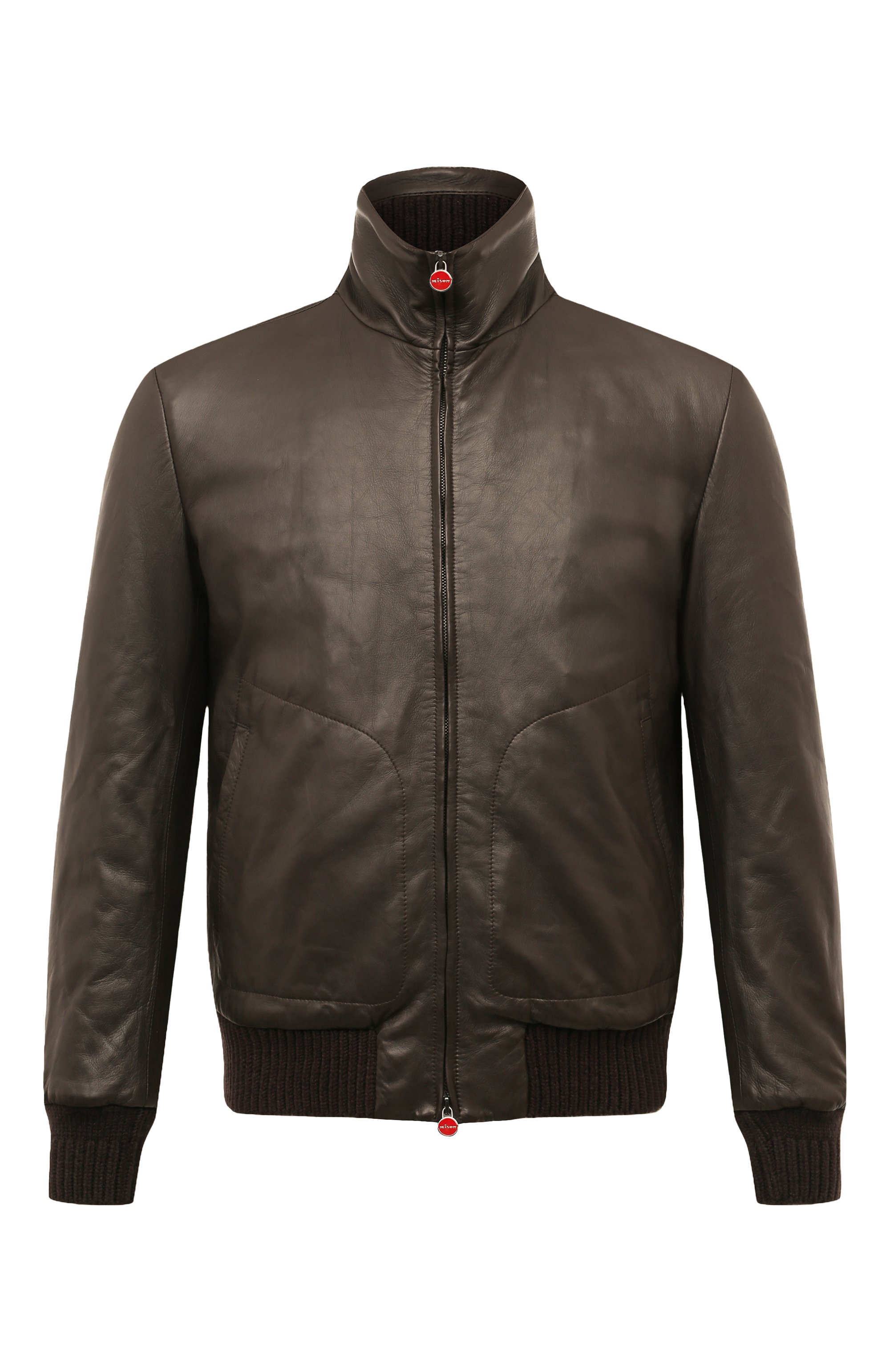 Кожаный бомбер KITON, арт. UW1935V0423F10, фото 1