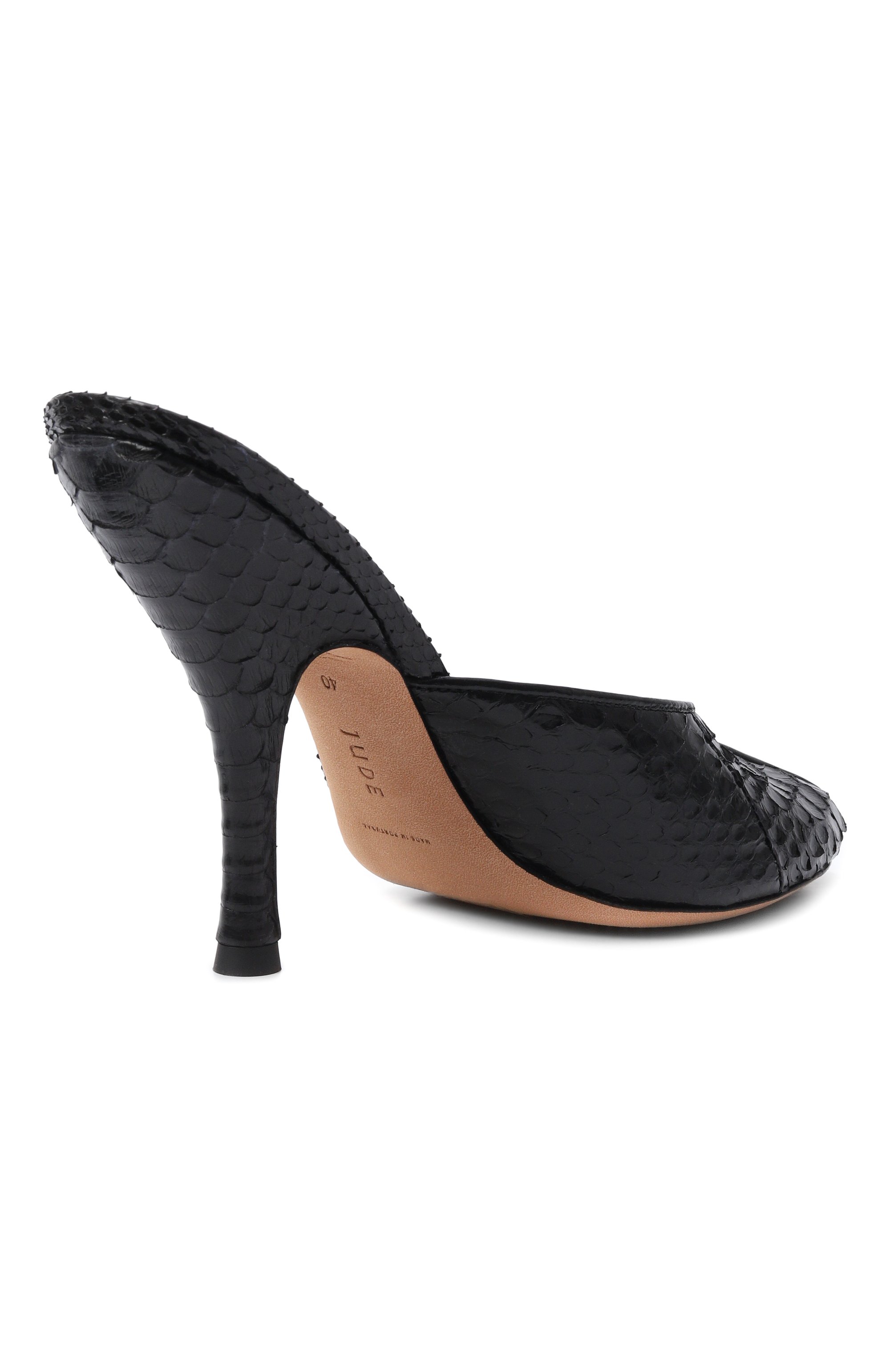 Мюли из кожи питона JUDE, арт. DATE MULE/PYTH0N LEATHER, фото 5