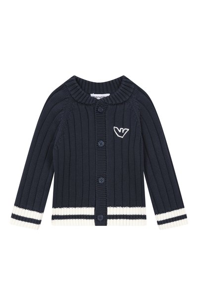 Хлопковый кардиган EMPORIO ARMANI, арт. EB001244/AF23416