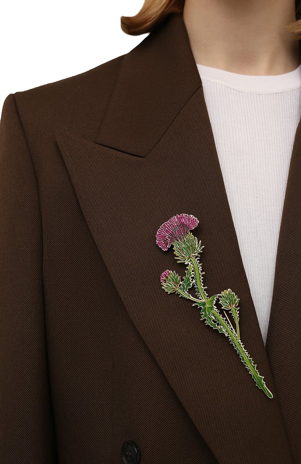 Брошь чертополох РУССКИЕ САМОЦВЕТЫ, арт. 41553, фото 3