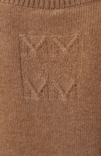 Кашемировый свитер MAX AND MOI бежевого цвета по цене 66050 руб., арт. H21PRAIRIE, фото 5 Кашемировый свитер MAX AND MOI, арт. H21PRAIRIE, фото 5