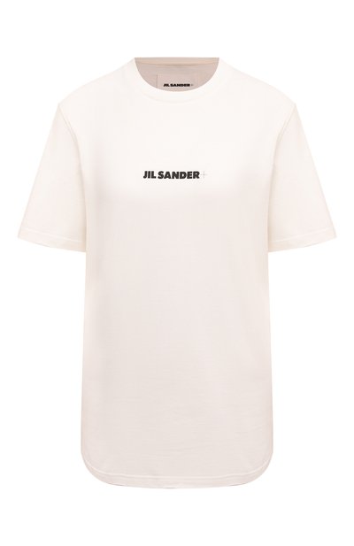 Женская хлопковая футболка JIL SANDER, арт. J40GC0118/J20103