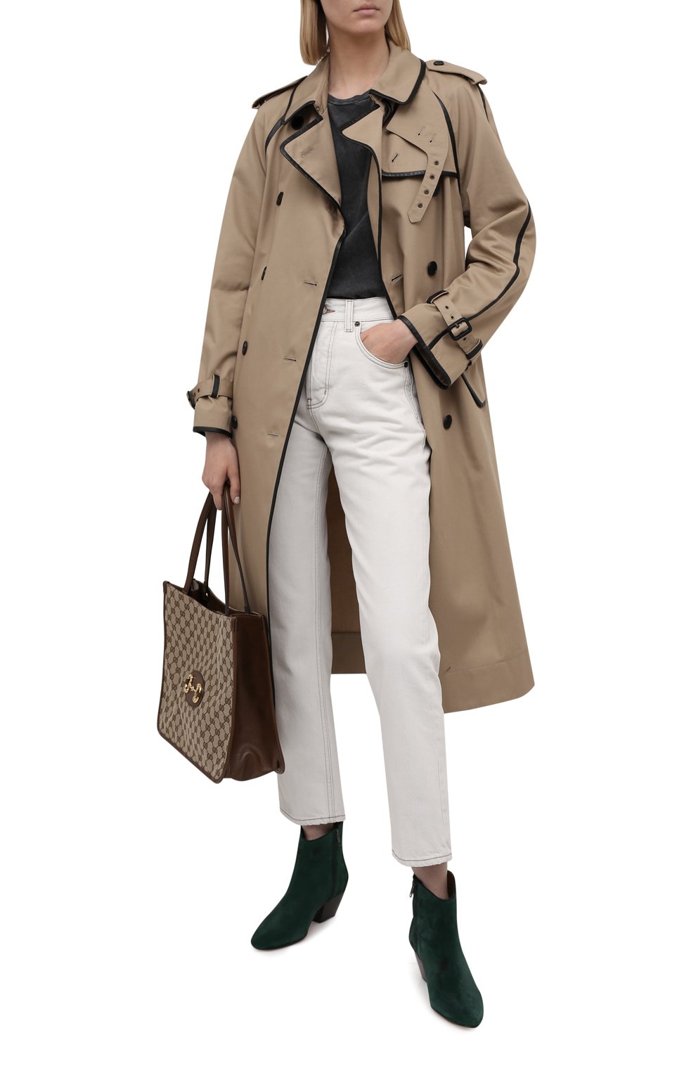 Замшевые казаки dewina ISABEL MARANT, арт. DEWINA/B00174-21A011S, фото 2