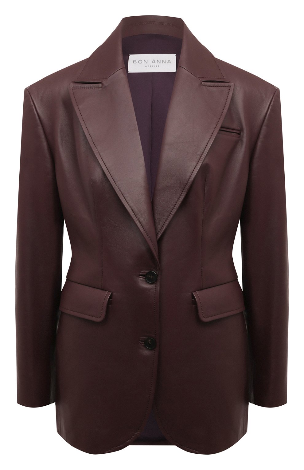 Кожаный жакет BONANNA, арт. ПЛ0002К/Б, фото 1