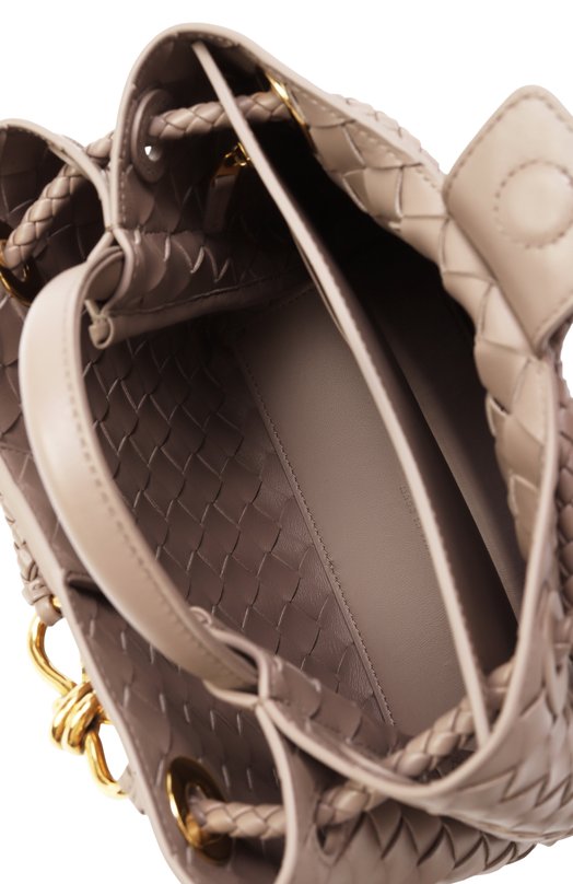 Сумка Andiamo small Bottega Veneta 766014/VCPP1 Бежевый  766014/VCPP1 Фото 5