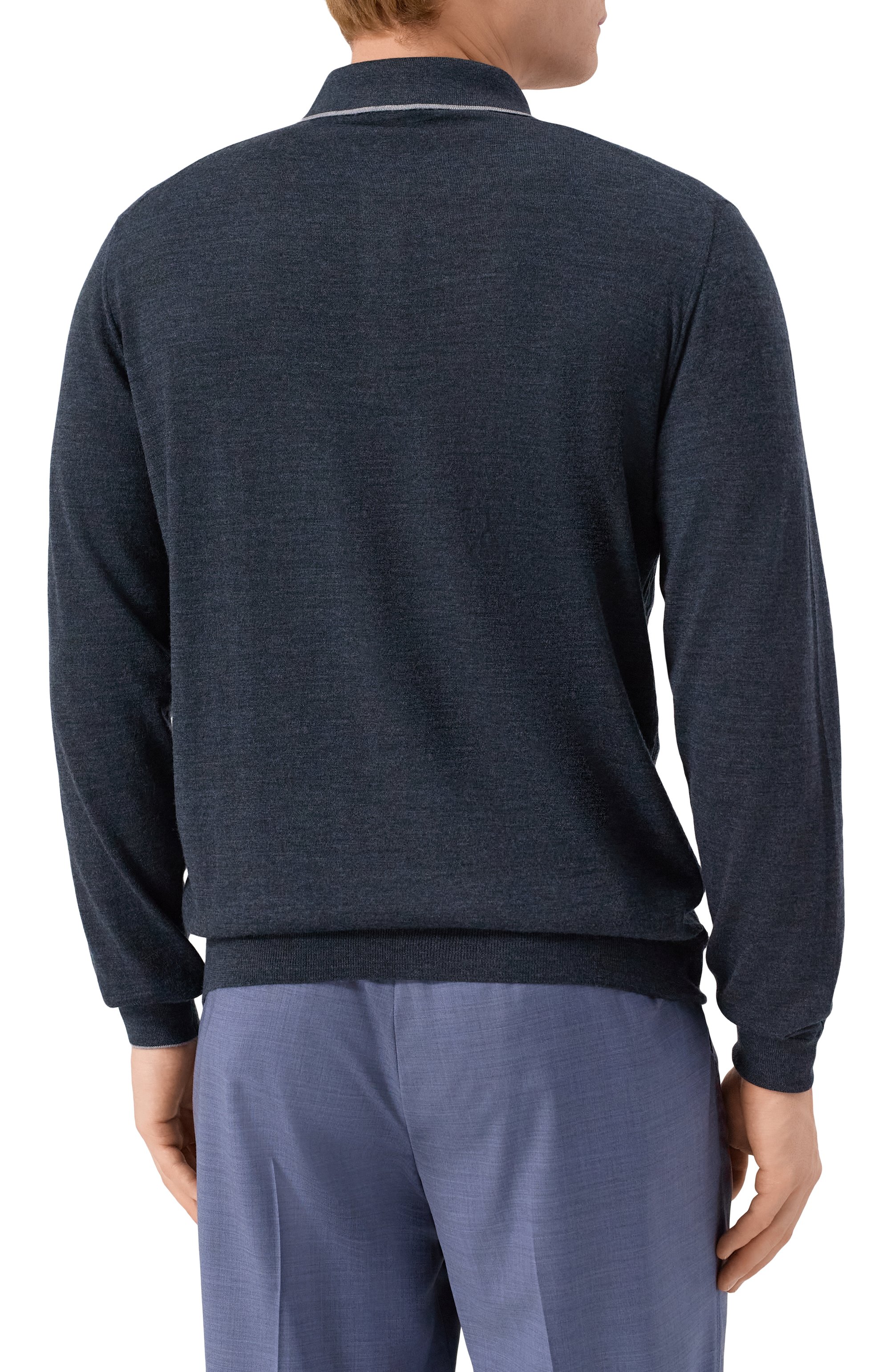 Шерстяное поло FEDELI, арт. MU006427, фото 4